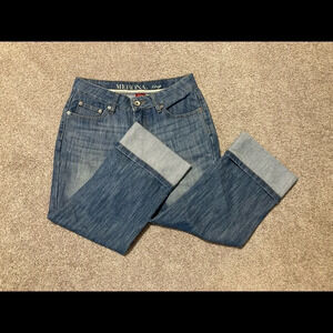 Merona Cuffed Crop Jeans 6